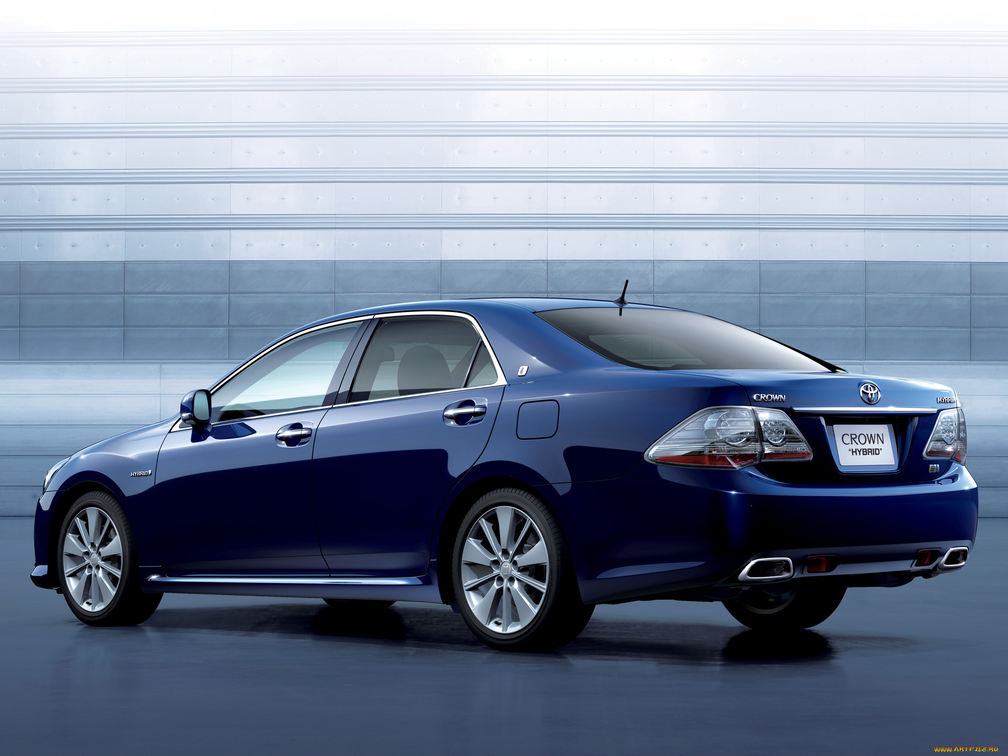 toyota, crown, hybrid, 